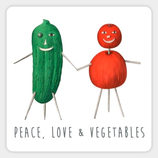 love vegetables Magnet